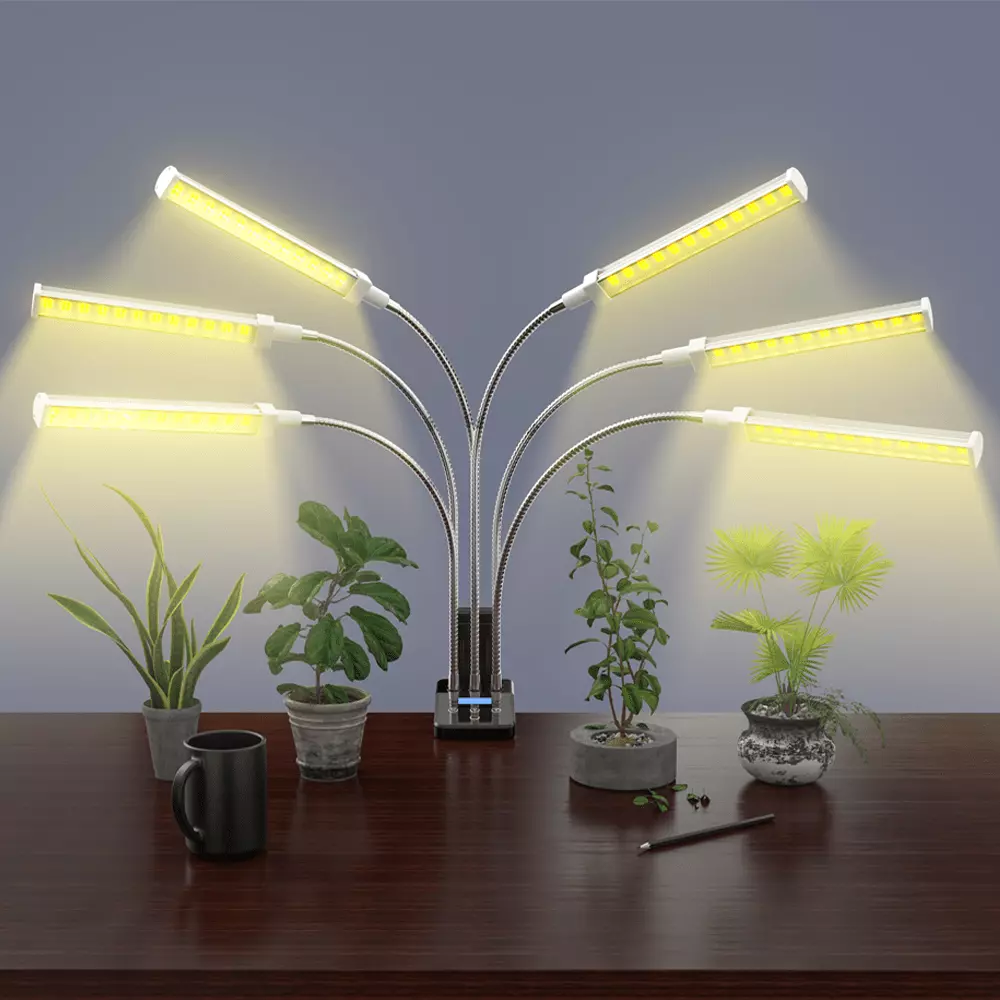 Whitney Goodwill de eerste 6 głowa lampa grow led z klipsem do uprawy roślin - Sklep Mr. Light