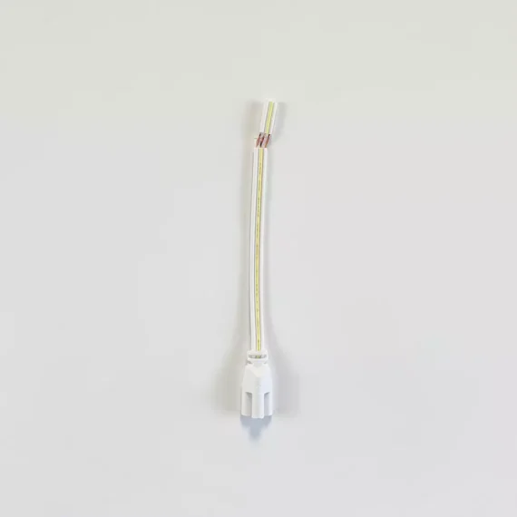 Kabel łączący elastyczny 15cm do lamp T5 T8 - przekrój żyły 0,25mm²