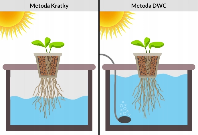 doniczka hydroponiczna z lampą grow led do uprawy roślin mr light